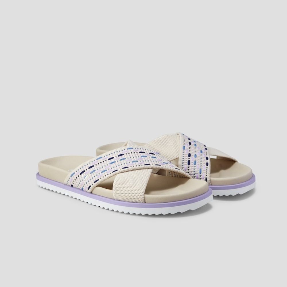 VIVAIA Criss Cross Straps Slides